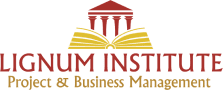 A logo of the atrium institute for business management.